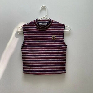 Embroidered “Shut Up” Cropped Top